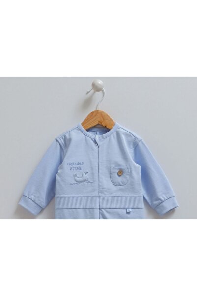 Caramell Comfortable and Flexible Patterned Baby Onesie - 100% Cotton, with Booties (1-3 and 3-6 Months), 6-9 and 9-12 Months Without Booties