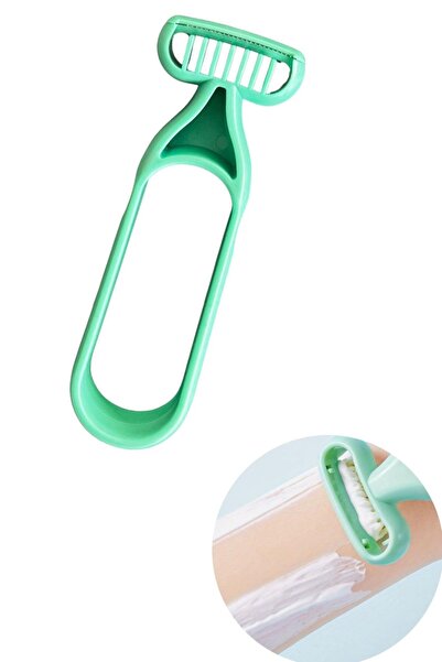 TAKIŞTIR Yeşil Renk Kadın Jilet/Tıraş Bıcağı