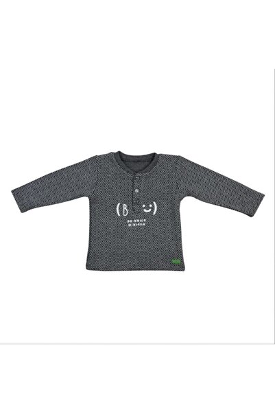 Bebepan Baby Boy Gray Sweatshirt