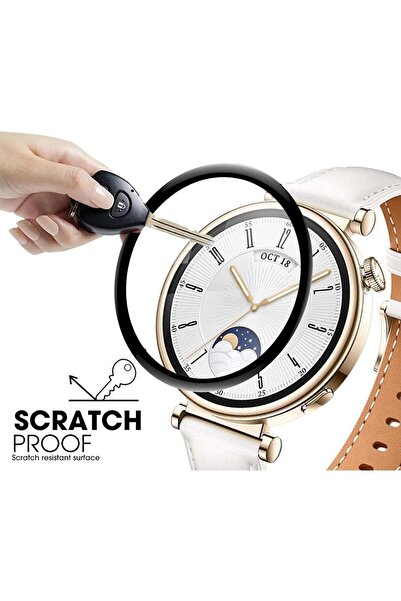 Nezih Case Huawei Watch Gt4 41mm Uyumlu Güçlendirilmiş Ppma Ekran Koruyucu