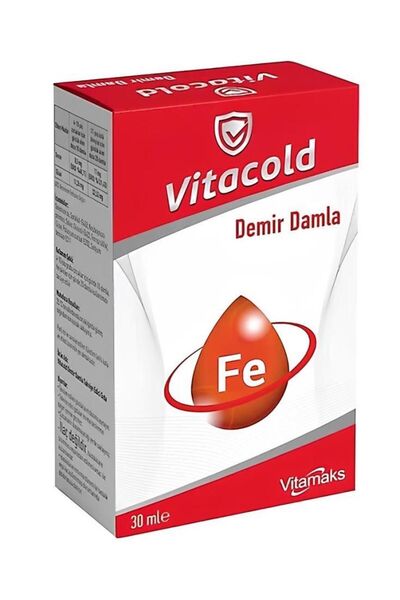 vitamaks Vitacold Demir Damla 30 ml