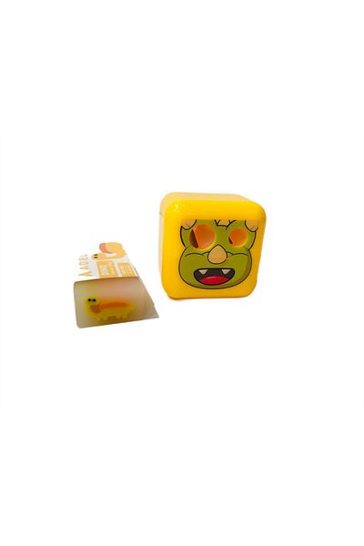 MLS KURUMSAL Dinosaur Patterned Adel Stationery Set - Pencil, Eraser and Pencil Sharpener 7 Pieces