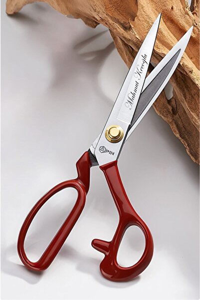 Pin 1084y 8'' Numara Kişiye Özel Somunlu Kumaş Kesim Makası