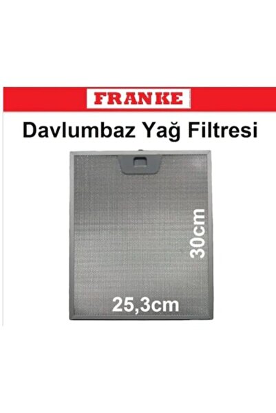 Franke Davlumbaz Filtresi 253x300 Aspiratör Tel Filtre 25,3x30cm