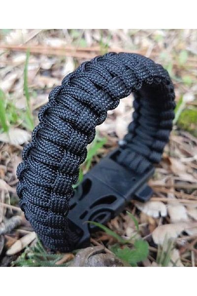 CAMPOUT 3.5 Meters Magenesium Paracord - Multi-Purpose Bracelet, Compass Bracelet