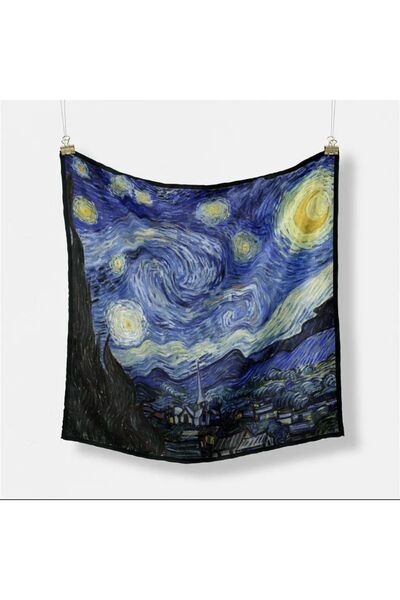 Purple Adv Eșarfă Muzeu Van Gogh