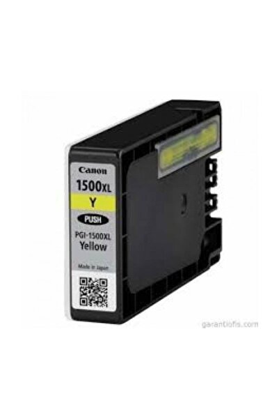 Canon Orijinal PGI 1500 SARI KARTUŞ - Maxify MB2050 / MB2350 / MB2150 / MB275...