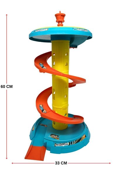 Global Toys مجموعة لعب دوارة لمواقف السيارات