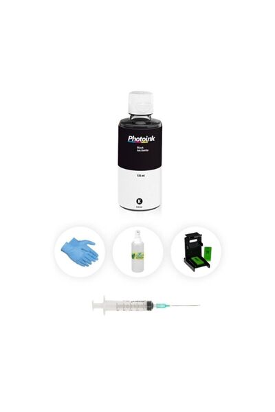 PHOTOINK Hp Deskjet 1000 / 1000cse / 1000cxi Photoink Plus Siyah Kartuş Dolum...
