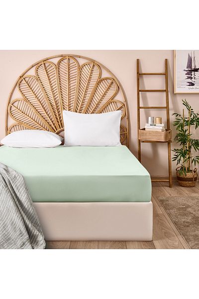 Evidea Mint Soft Single Sheet - Flat EDge, 180x240 cm