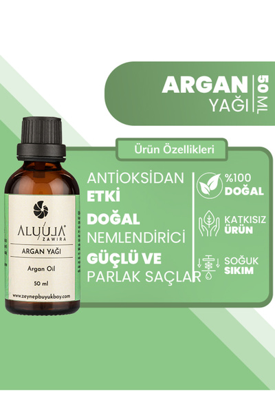 ALUULA Zawira 50 Ml Argan Oil