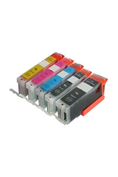 Canon PGI 580/ CLI 581  5 RENK MUADİL KARTUŞ TS8350 TS6350 TS5350