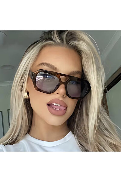 Toz Vintage Subra Leopard Patterned Black VintaGe Retro SunGlasses