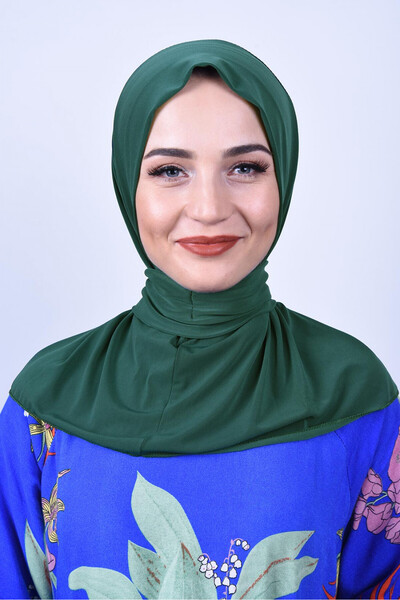 MODA SCARF Çıt Çıtlı Bone Tesettür Mayo Üstü Uyumlu Deniz Ve Havuz Bonesi Hijab