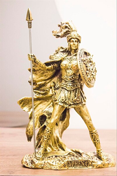 Antioch Art&Design Athena Biblo Tasarım Mitolojik Tanrı Heykel Ev Dekor Hediy...