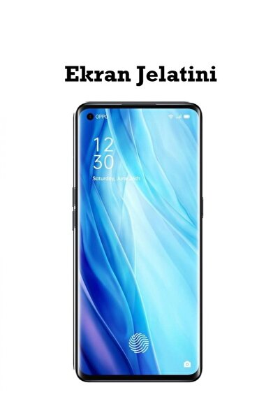 ROVA Oppo Reno 4 Pro 5G Uyumlu Ön Body Şeffaf Ultra Ekran Koruyucu Nano Jelatin