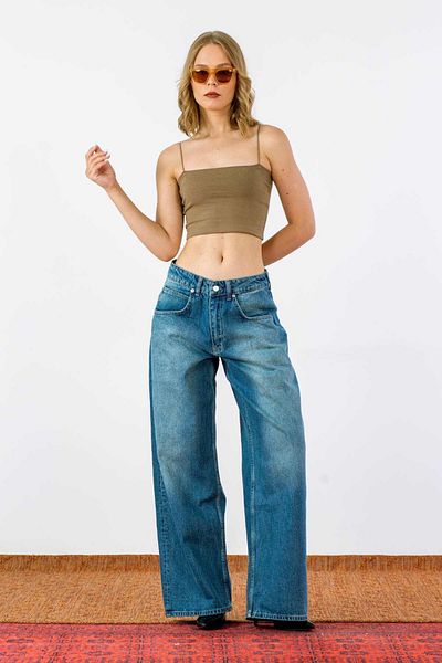BROWN SARTO Women's - Super Baggy Jeans