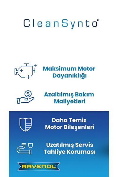 RAVENOL SMP SAE 5 LİTRE 5W-30 MOTOR YAĞI