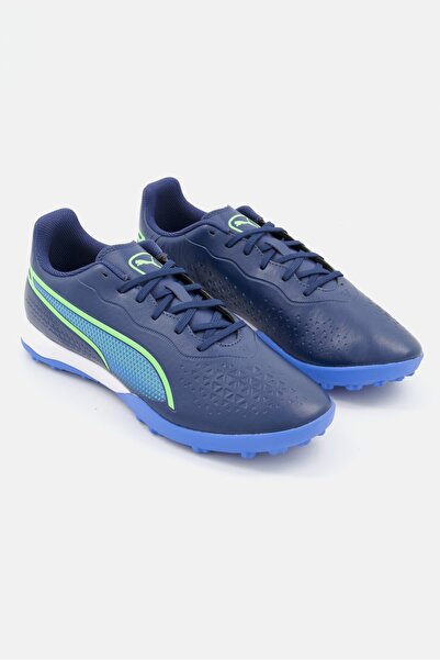 Puma Men King Match TT Lace Up Sports Shoes, Navy Combo