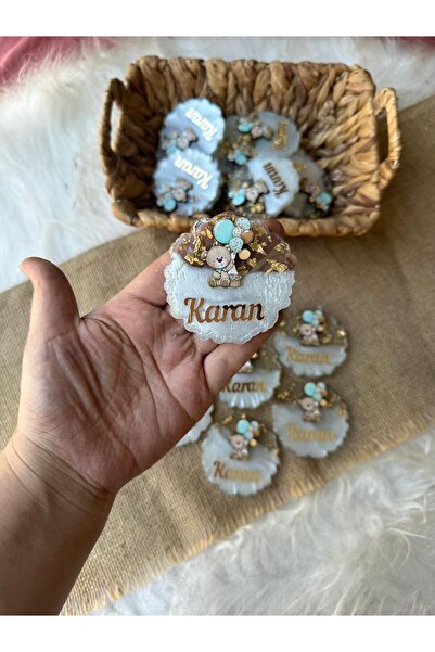 Karudesignn 20 قطعة مغناطيس إيبوكسي مجسم