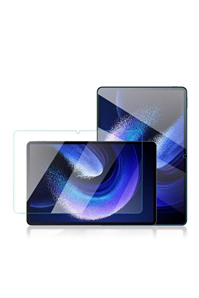 TEKNETSTORE Xiaomi Pad 6 / Pad 6 Pro 11 Inch Compatible Nano Shatterproof Screen Protector Transparent Glass Protector Fully Compatible