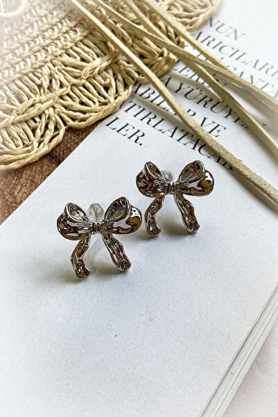 roshel Fiyonk Küpe Papyon Küpe Kurdele Küpe