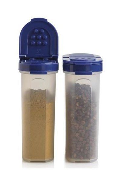 Tupperware Spice Set 2 X 270 Ml Salt and Pepper Shakers