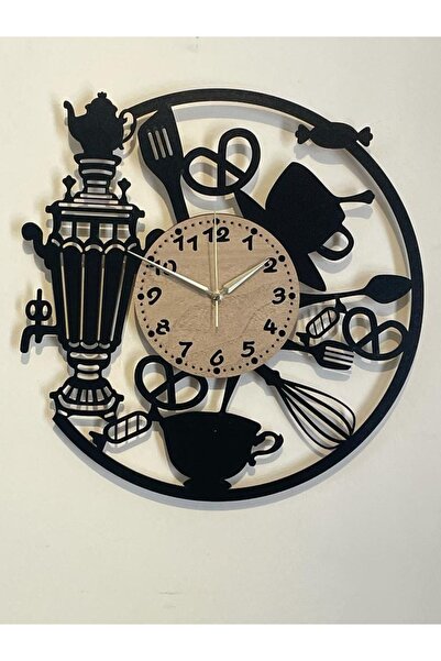 Ümra lazer Laser Cut Decorative Wall Clock 40X40