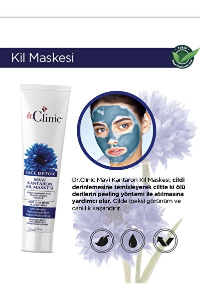 Dr. Clinic Mavi Kantaron Kil Maskesi 100 Ml (kırışıklık Karşıtı)