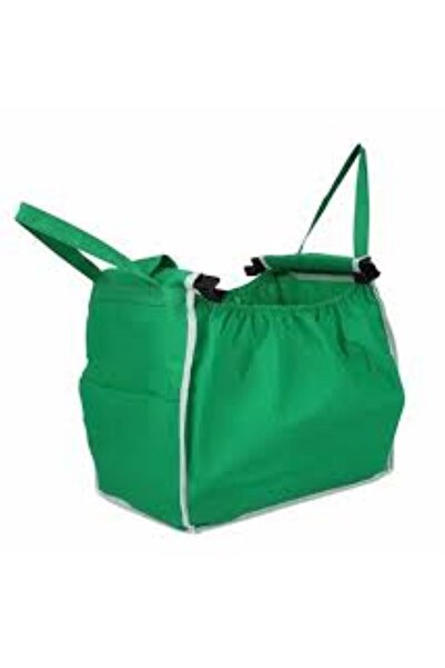 BE ACTİVE Be Active Market Arabasına Takılabilen Alışveriş Çantası Yeşil 2 Ad...
