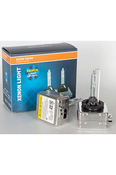 ede D3S Xenon Ampul 8000 K Buz Mavisi Süper Vision