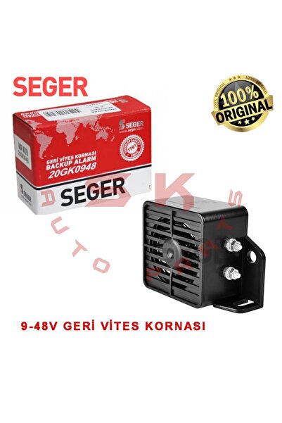 SKAUTO Geri Vites Kornası 9V-48V 110Db Seger 20Gk0948 - Geri Vites Sireni