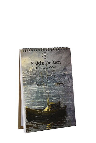 Pagos Yayınları Watercolor Marker Acrylic Notebook 25X35Cm 20 Sheets Canvas P...