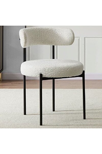 concetto Teddy Sandalye Tek Mutfak Sandalyesi Salon Sandalyesi Yemek Odası Sa...