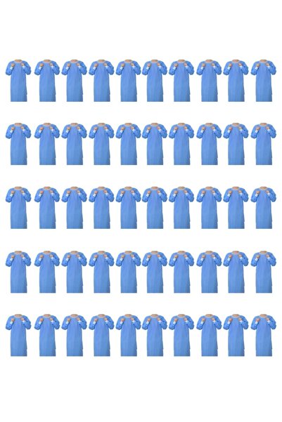 Med Online Tek Kullanımlık Cerrahi Box Önlük 100 Adet Ultrasonıc Üretim