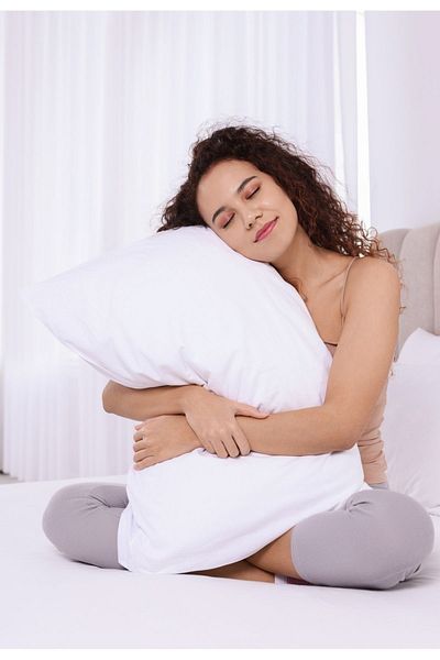 Fabric Box 50x70 Cm Antiallergic Washable 850 gr Fiber Pillow Micro