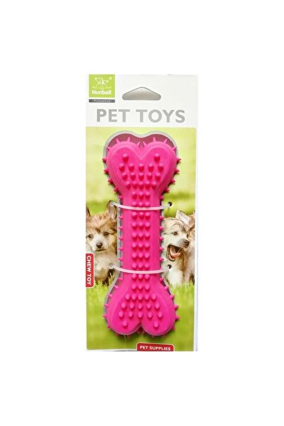 Nunbell Büyük Ve Orta Irk Için Tırtıklı Diş Kaşıma Kemik Köpek Oyuncağı 16cm - 125gr