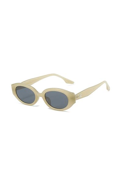 Toz Vintage Yelena BeiGe VintaGe SunGlasses - Retro Style