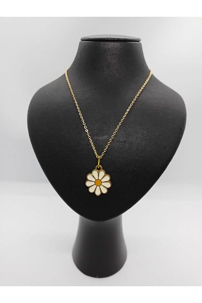 BalıkHediyelik Necklace/Earrings/Bracelet Set Designed with Daisy Model1029