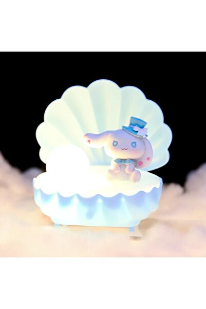 NETAVANTAJ Cinnamoroll Pilli Mini Istiridye Gece Lambası