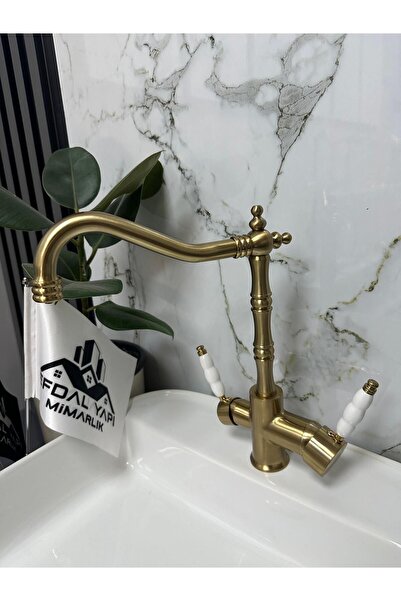 EFDAL YAPI MİMARLIK Arıtmalı Mutfak Bataryası Rustik Model 3 Yıl Garantili Pi...