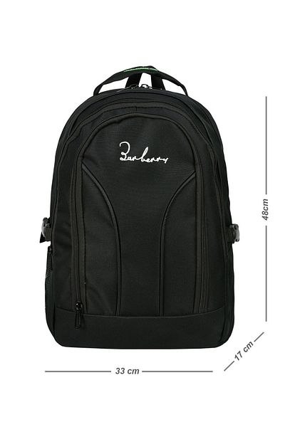 Just Polo Waterproof Punterez Laptop and School Backpack - Stitched and Lined, Water Bottle Compartment