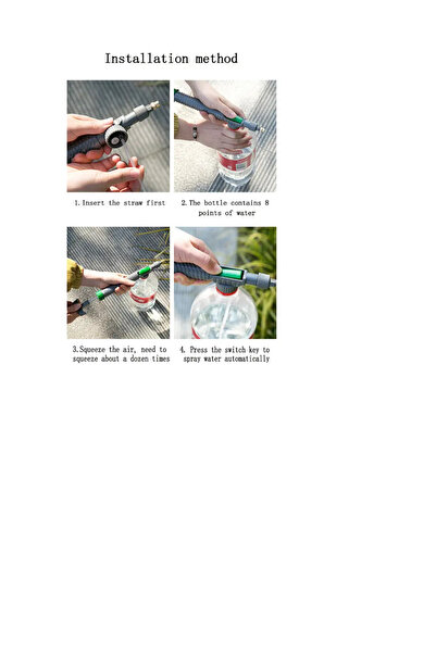 teknonisa KÜÇÜK BOY BASINÇLI YIKAMA TABANCASI