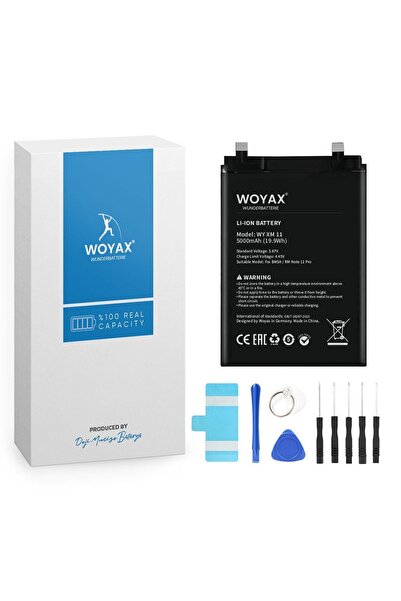 woyax By Deji Xiaomi Redmi Note 11 Pro 4g Uyumlu Mucize Batarya / Bm5a