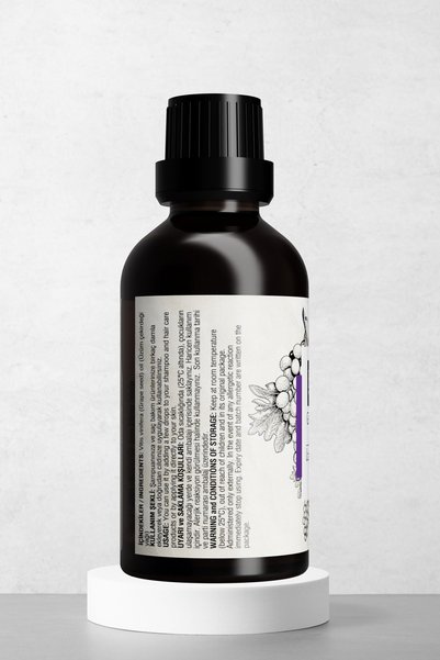 Herbatech Natural Grape Seed Oil - Firming Eye Contour and Skin Care Oil 50 ml