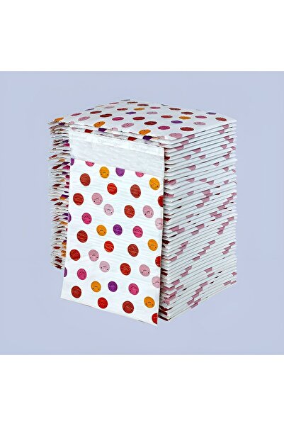 İNTERKAN Balonlu Naylon Torba 18×25 Bantlı Gülen Yüzler-k 50 Adet/pk