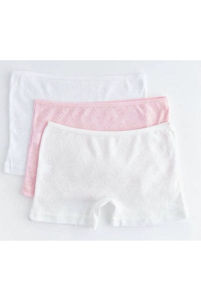 POLI Chiloți mini din bumbac pieptănat jacquard 6 buc