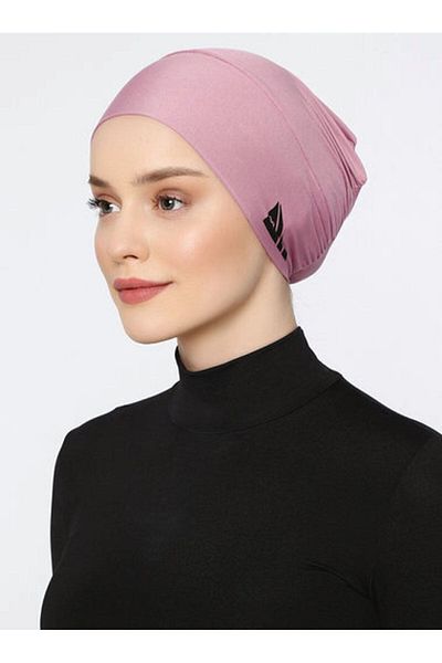 Ecardin Lavandă - Cască de înot pentru femei Hijab Swimmer, Cască de înot pentru mare și plajă