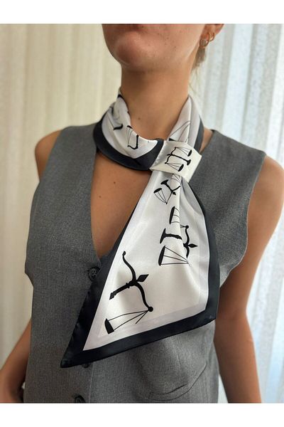 ElevaGlam Libra PattErnEd TiE Scarf