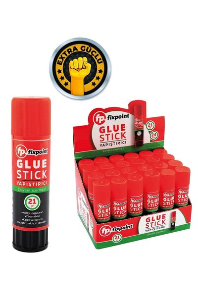 FixPoint Stick Yapıştırıcı 24 Adet 21 gr Yeni Son Üretim P-0650
